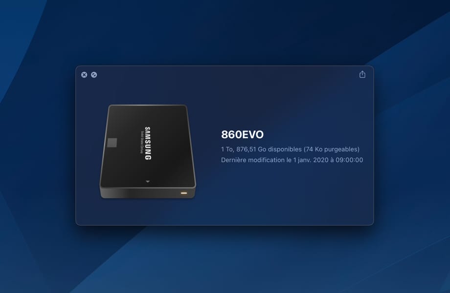 Samsung 860 EVO SSD Icon