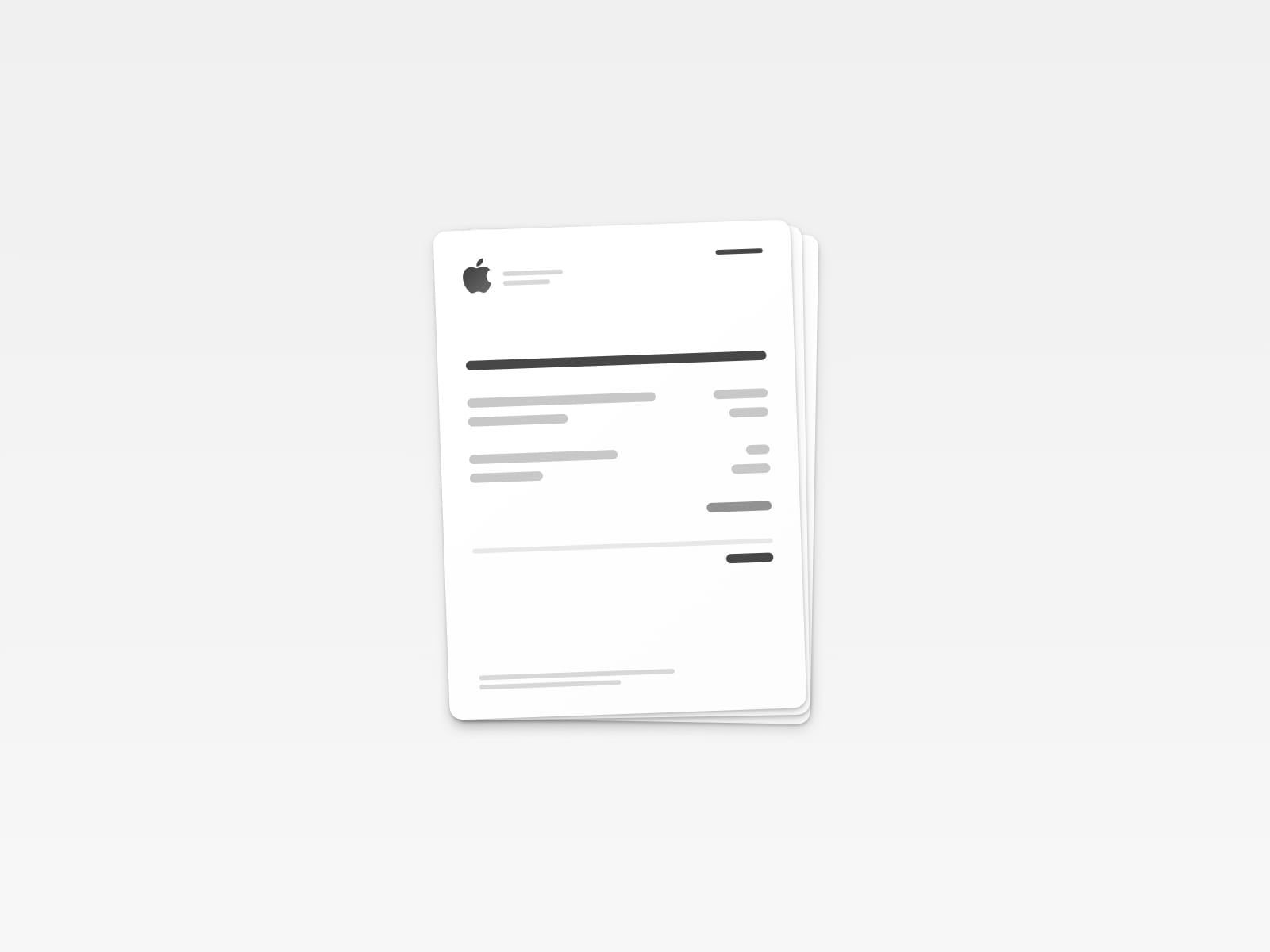Invoice Mac Icon